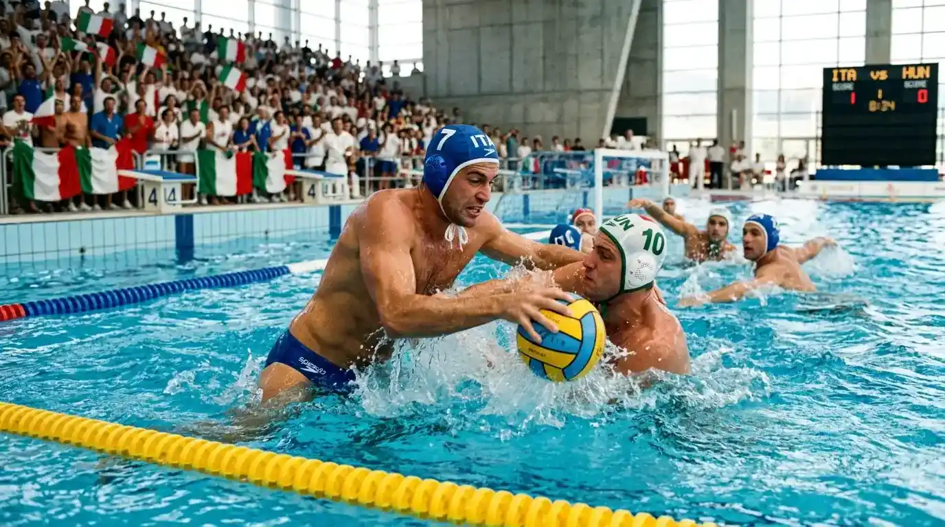 Olimpiadi di Barcellona 1992 con il terzo oro olimpico del Settebello