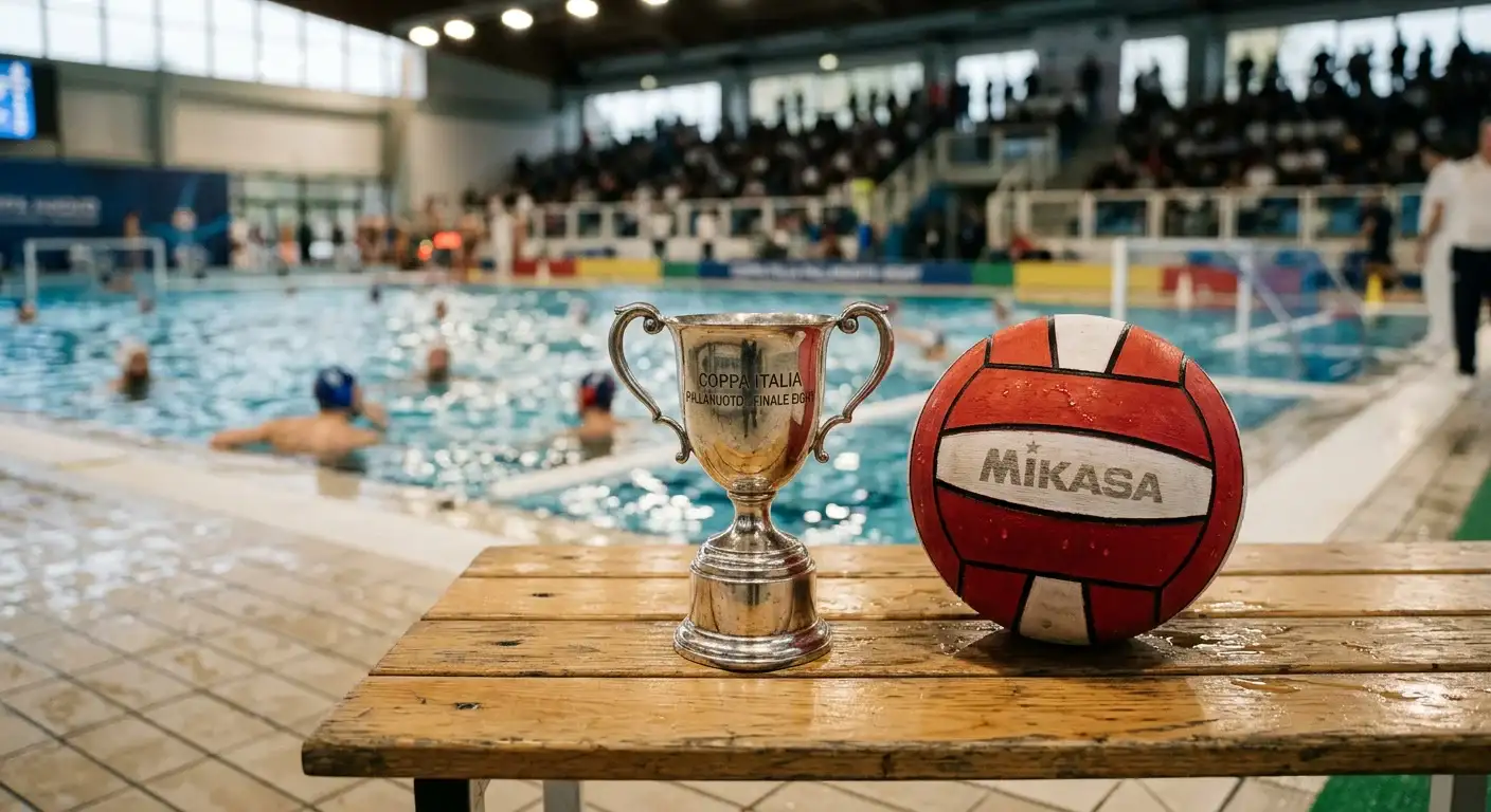 Final Eight di Coppa Italia di pallanuoto con tabellone delle otto squadre