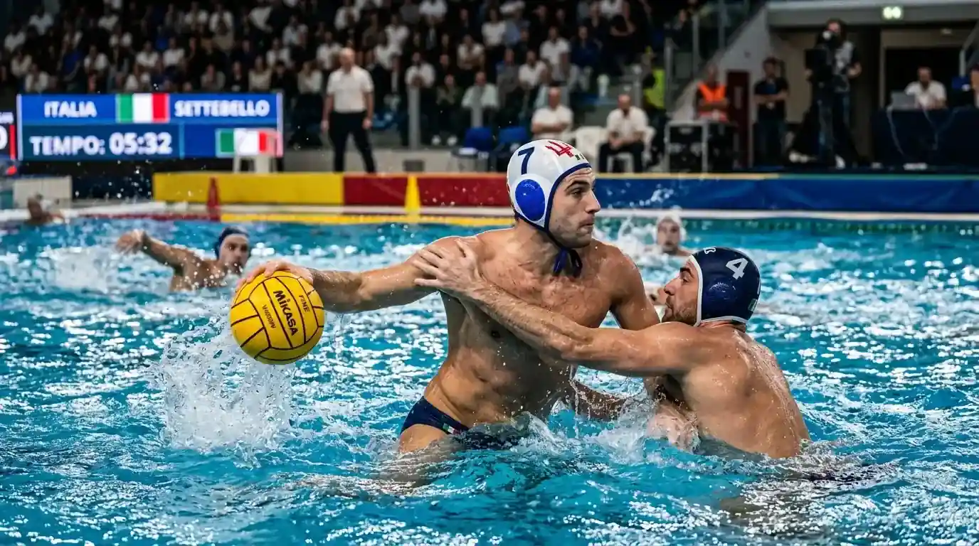 Settebello e la storia delle 25 medaglie della Nazionale italiana di pallanuoto