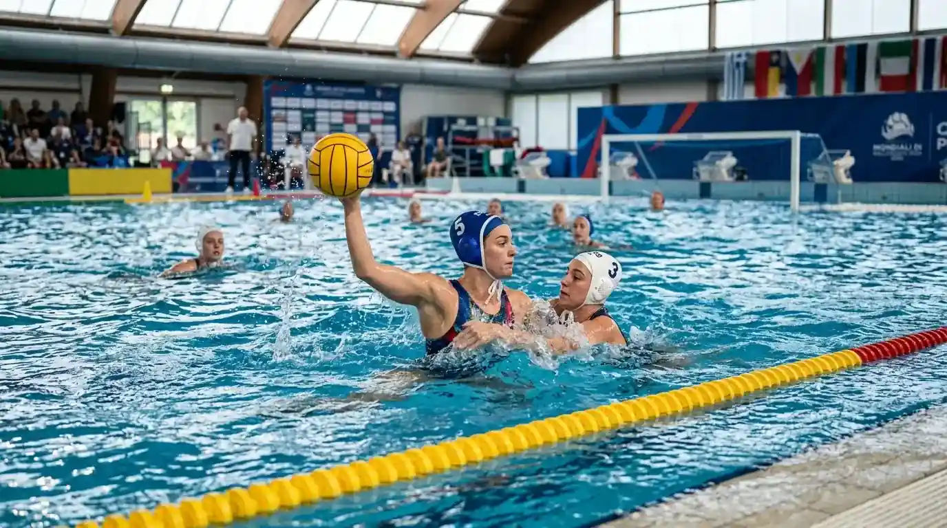 Tabellone del torneo femminile dei Mondiali di pallanuoto 2025